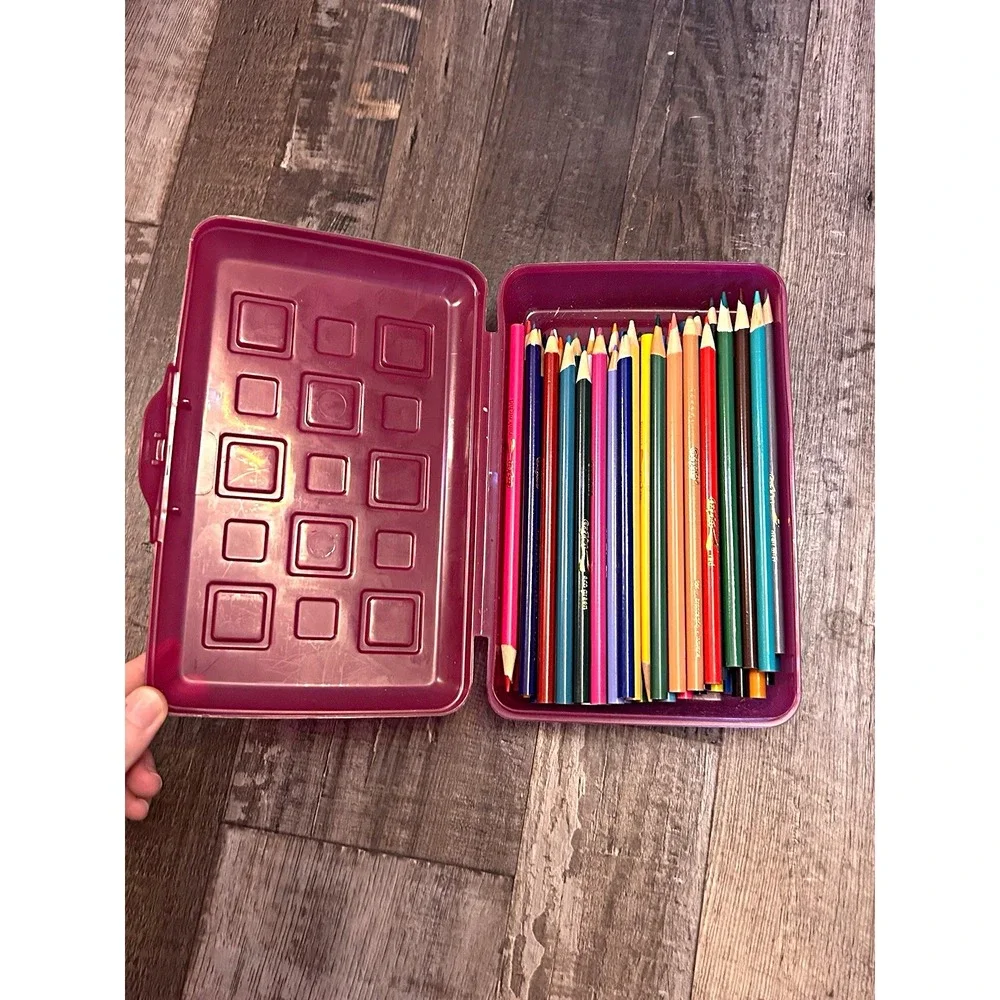 Multicolor Colored Pencil Set - Assorted Colors with Storage Case